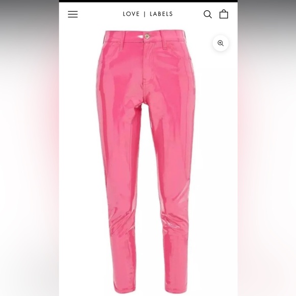 Barbie Pink Vinyl Pants QUALITY 💯 - Picture 1 of 5
